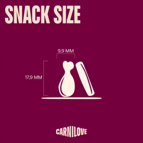 Супер премиум меко лакомство за котки  Carnilove Soft Snack Turkey with Catnip с пуешко месо и котешка мента  50 г